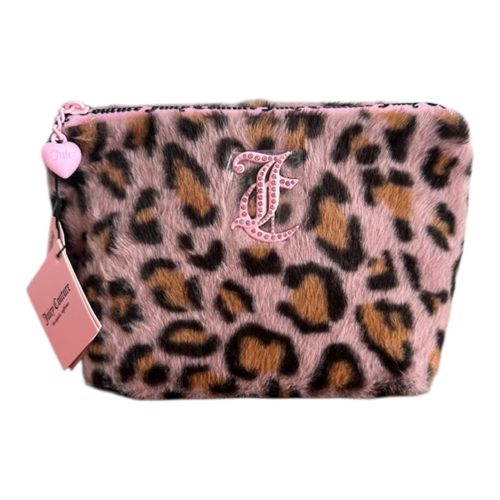 Juicy Couture Faux Fur Leopard Bag